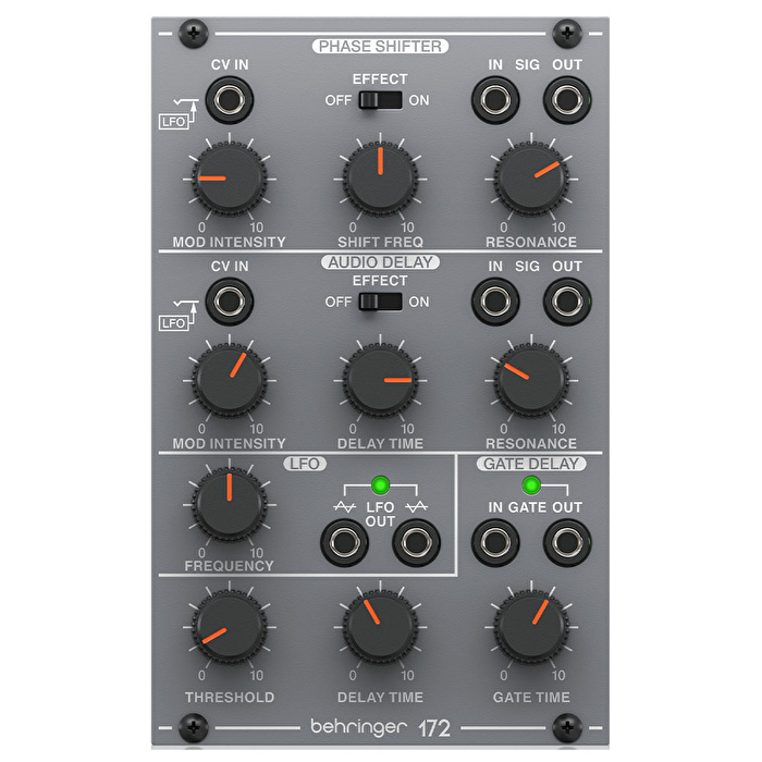BEHRINGER Eurorack için Efsanevi Analog Faz Kaydırıcı/Gecikme/LFO Modülü